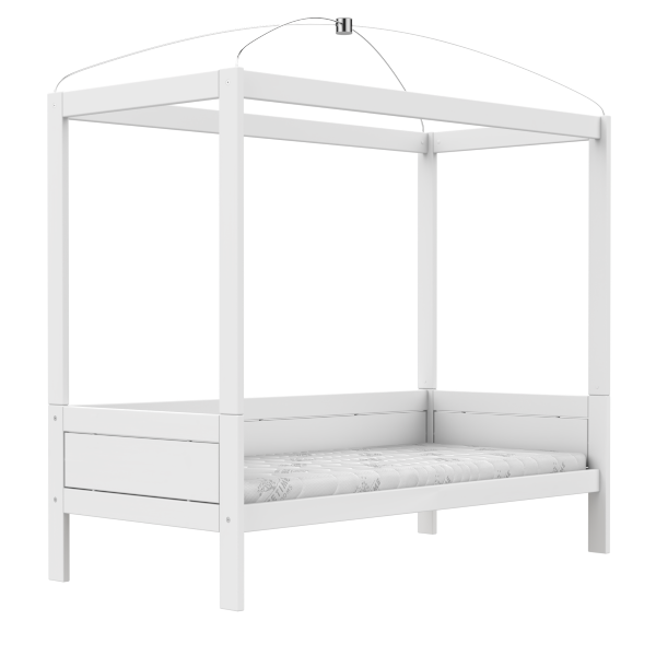 Four poster canopy bed-Little Nordic
