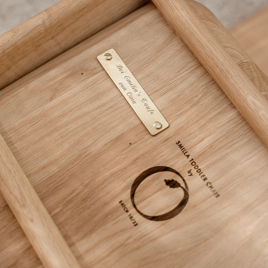 Oaklings Saga High Chair - Oak
