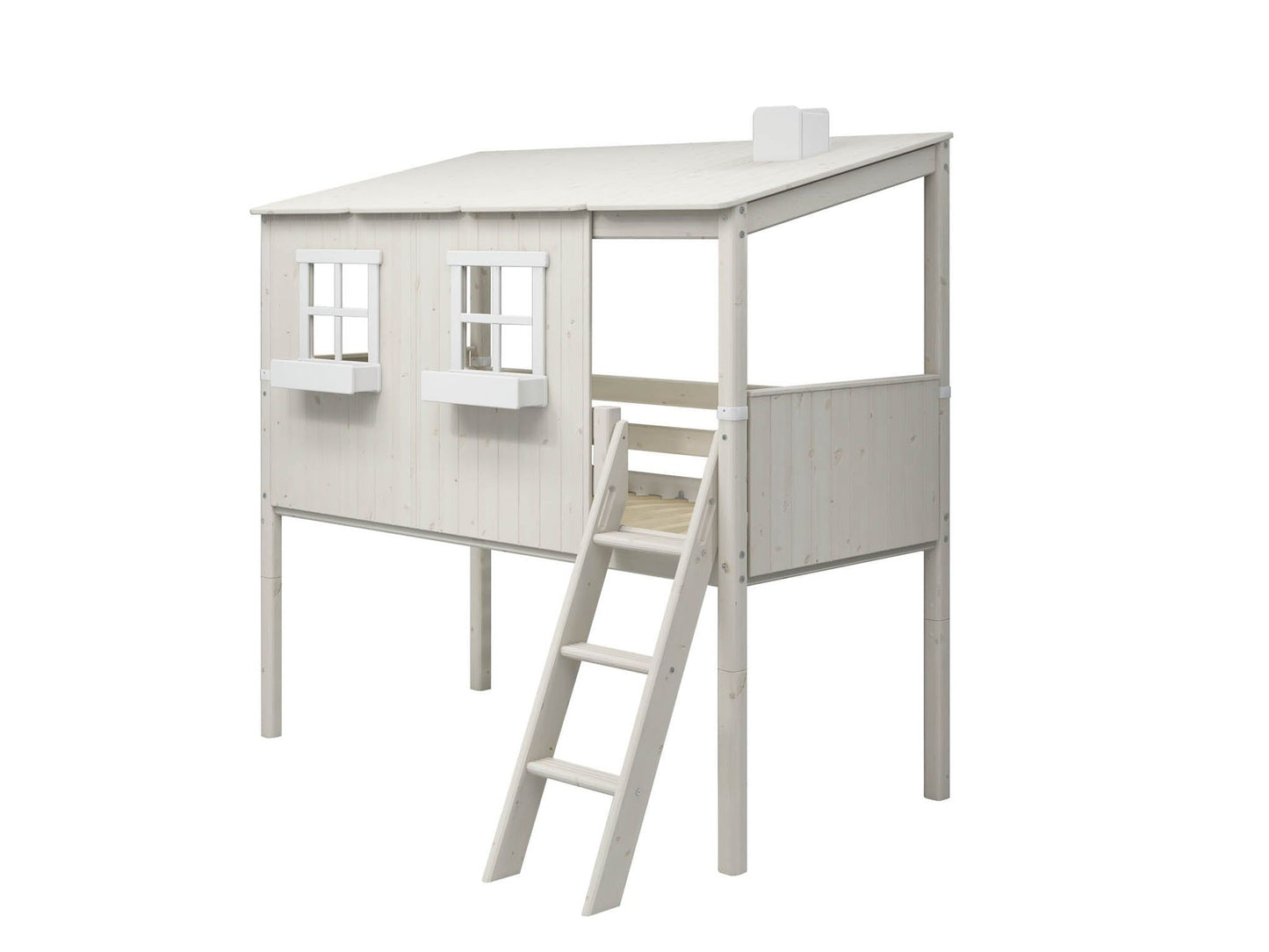 FLEXA Mid-high Playhouse Bed-Little Nordic