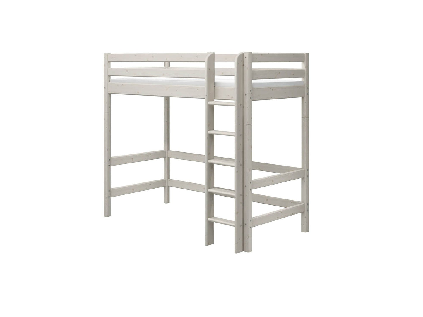FLEXA High bed with straight ladder-Little Nordic
