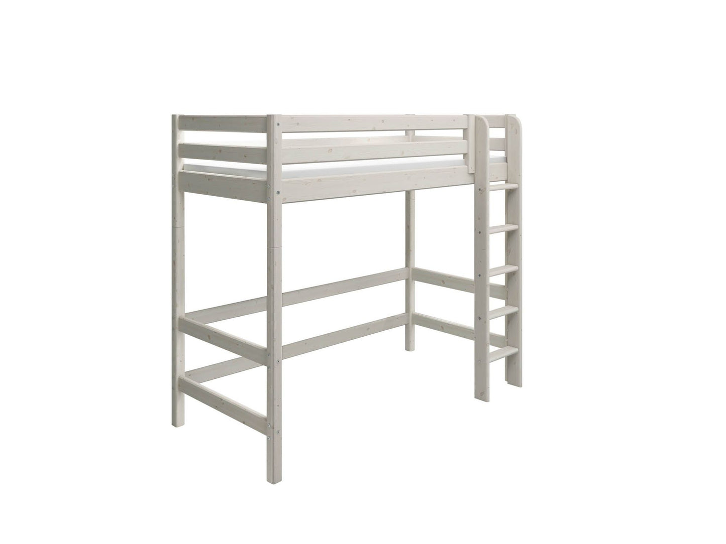 FLEXA High bed with straight ladder-Little Nordic