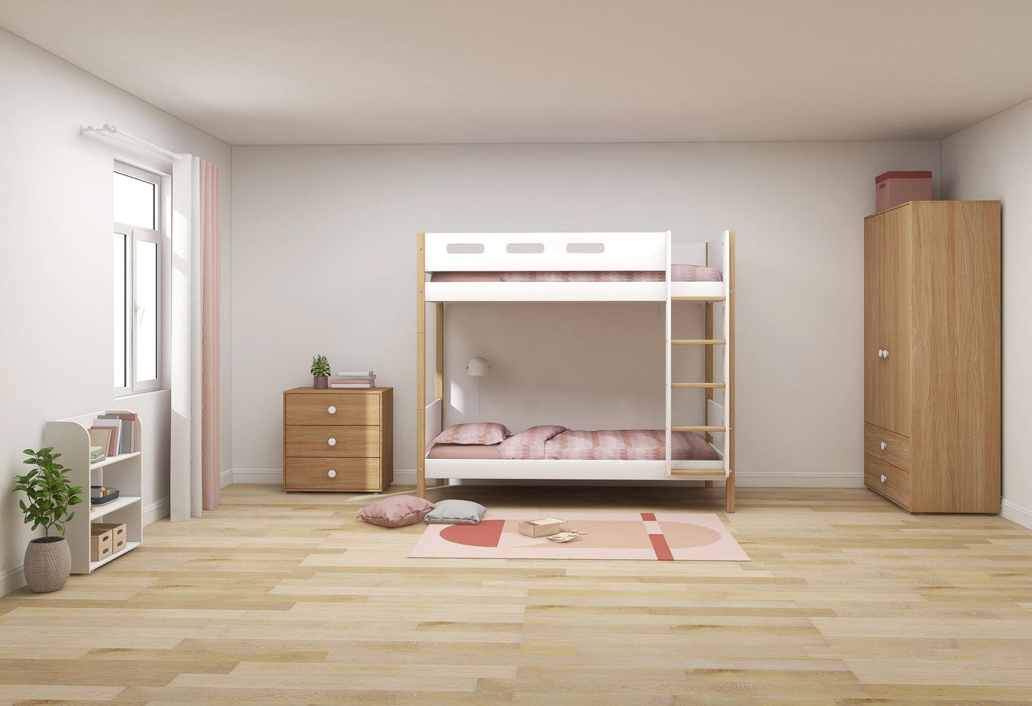 FLEXA Nor Bunk bed, extra high-Little Nordic