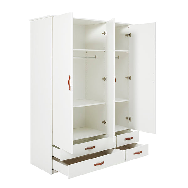 Cool kids 3-doors wardrobe-Little Nordic