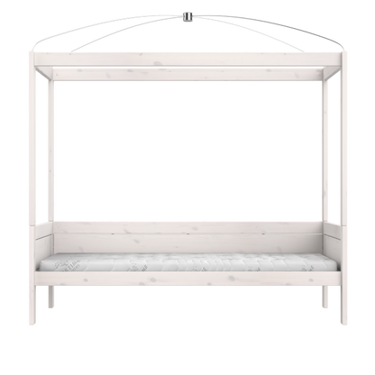 Four poster canopy bed-Little Nordic