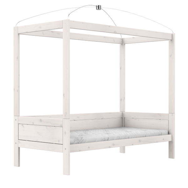 Four poster canopy bed-Little Nordic
