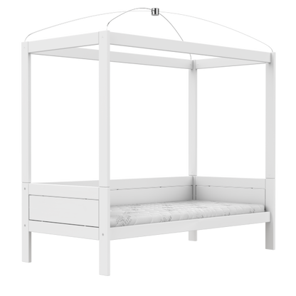 Four poster canopy bed-Little Nordic