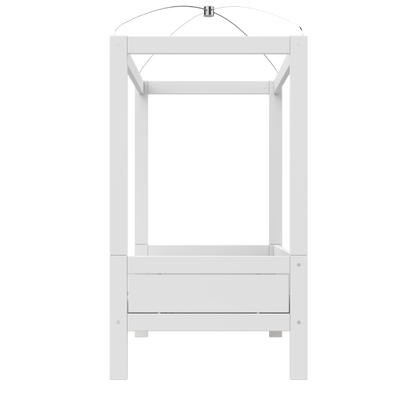 Four poster canopy bed-Little Nordic