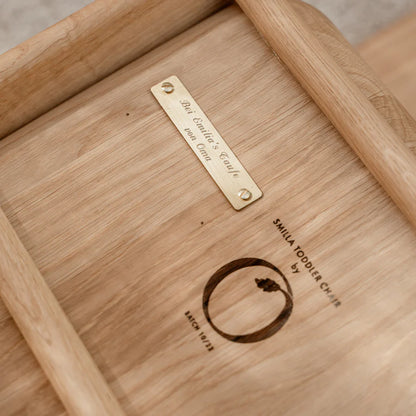 Oaklings Saga High Chair - Oak