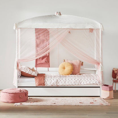 Four poster canopy bed-Little Nordic