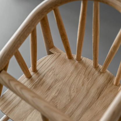 Oaklings Saga High Chair - Oak