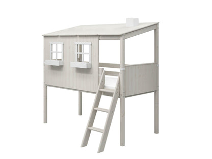 FLEXA Mid-high Playhouse Bed-Little Nordic