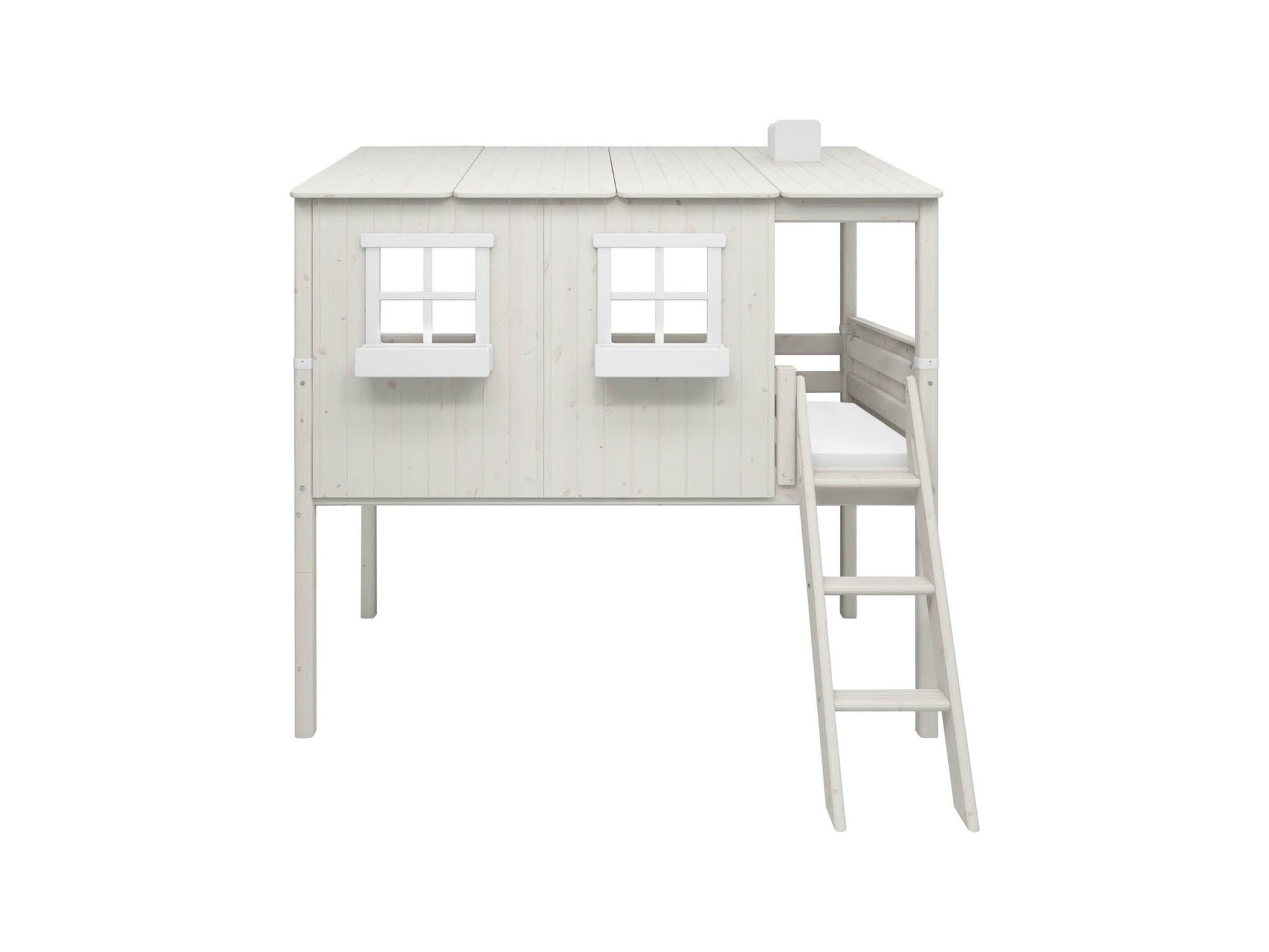 FLEXA Mid-high Playhouse Bed-Little Nordic