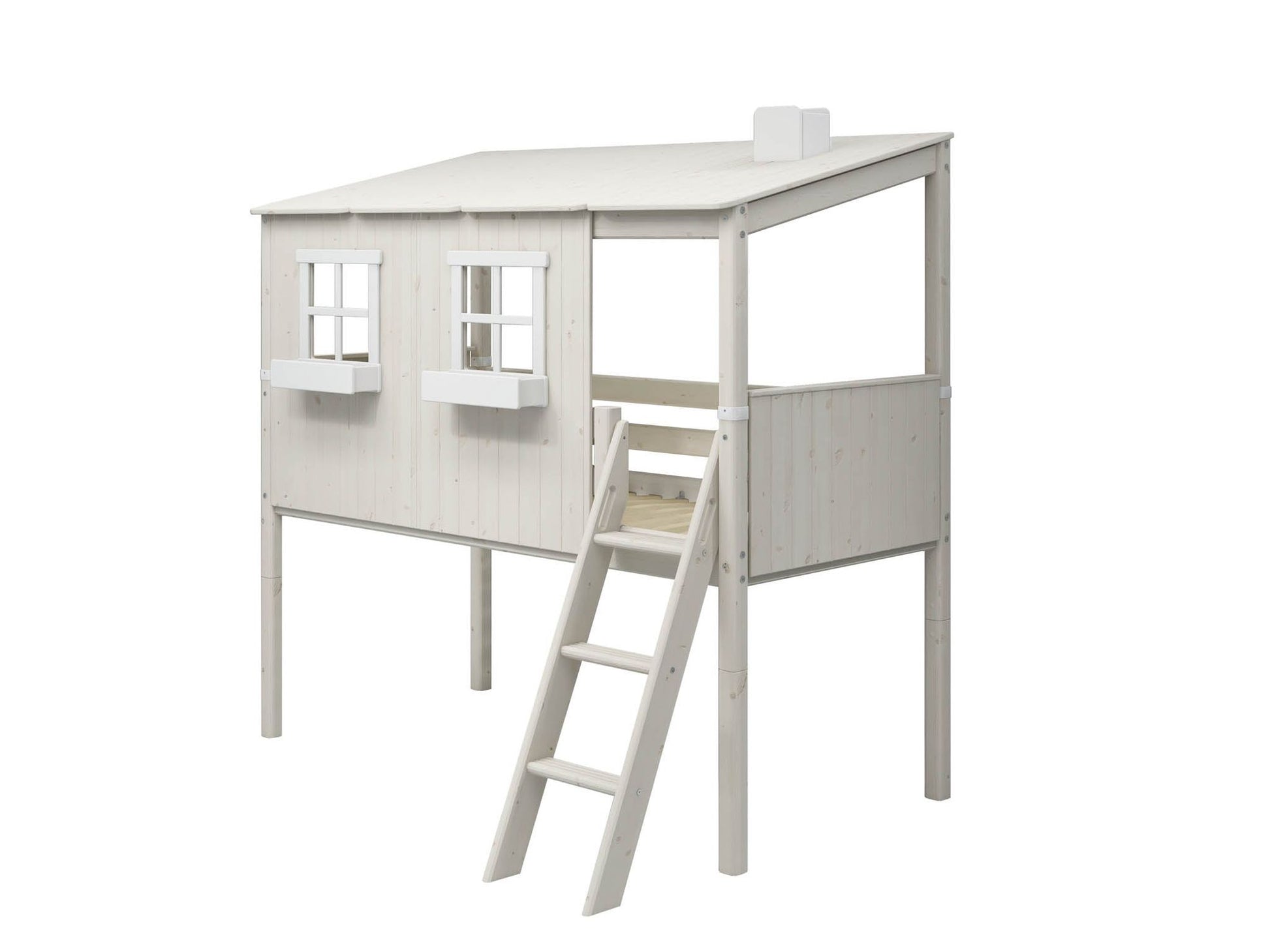 FLEXA Mid-high Playhouse Bed-Little Nordic
