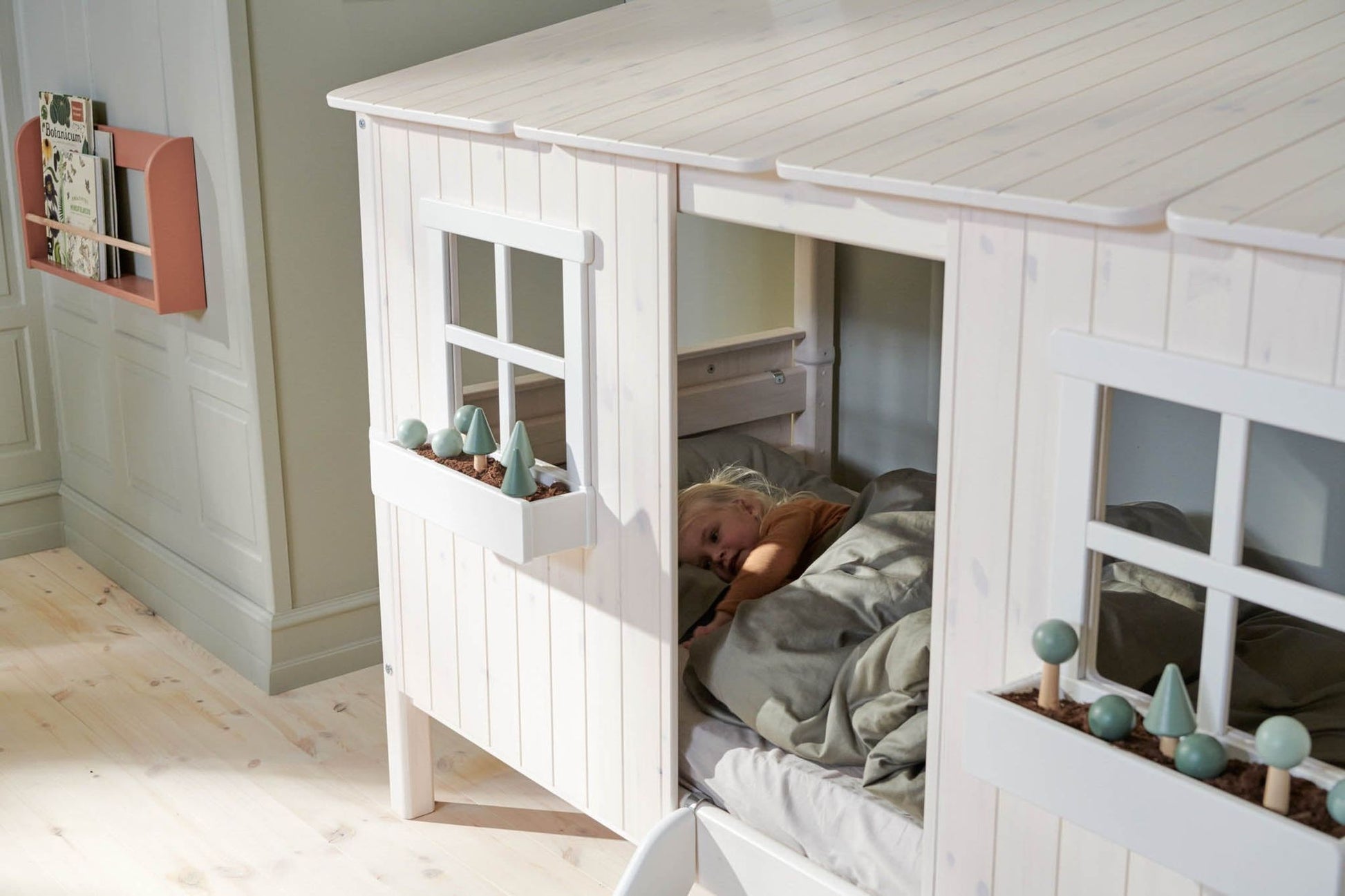 FLEXA Single bed Playhouse-Little Nordic